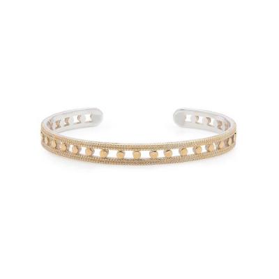 Open Circle Stacking Cuff - Gold